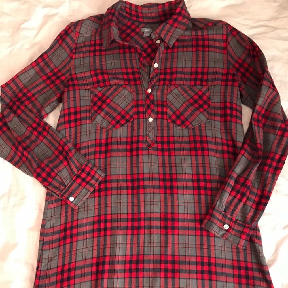 FLANNEL HOLIDAY DRESS